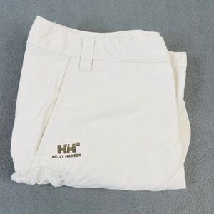 Helly Hansen Women's Medium Beige Convertible Hiking Pants Zip Off Outdoor